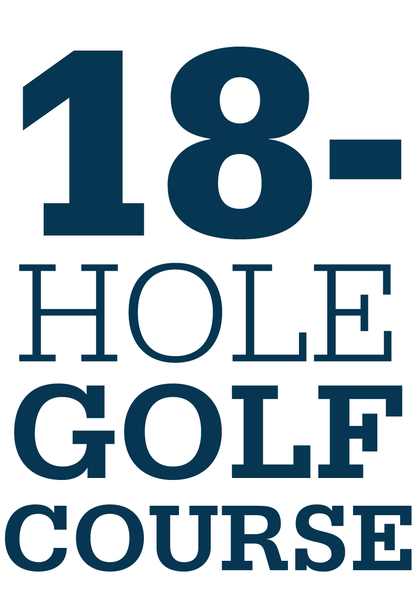 18-hole golf course