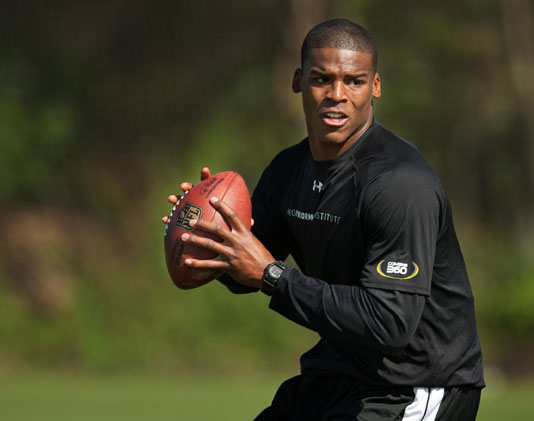Cam Newton is off to an incredible start in the NFL after preparing all summer with Chris Weinke at the IMG Madden Football Academy Cam Newton is off to an incredible start in the NFL after preparing all summer with Chris Weinke at the IMG Madden Football Academy