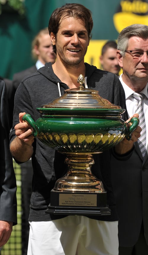 Tommy Haas, who has trained at IMG Academy for over 20 years, captured his 13th career title with a win over Roger Federer at Halle Tommy Haas, who has trained at IMG Academy for over 20 years, captured his 13th career title with a win over Roger Federer at Halle