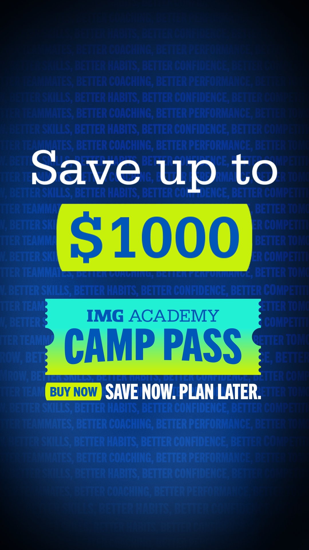 IMG Academy Introduces 2027 Camp Pass with Flexible Camp Access and Savings Up to $1,000