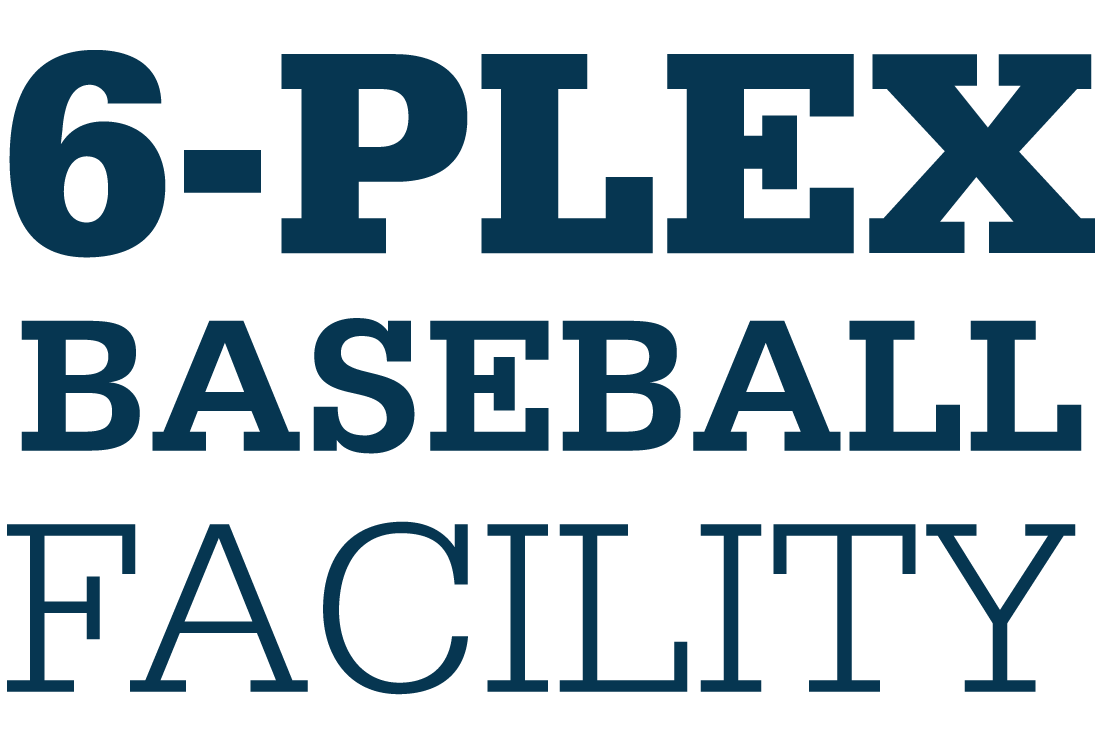 6-plex baseball facility