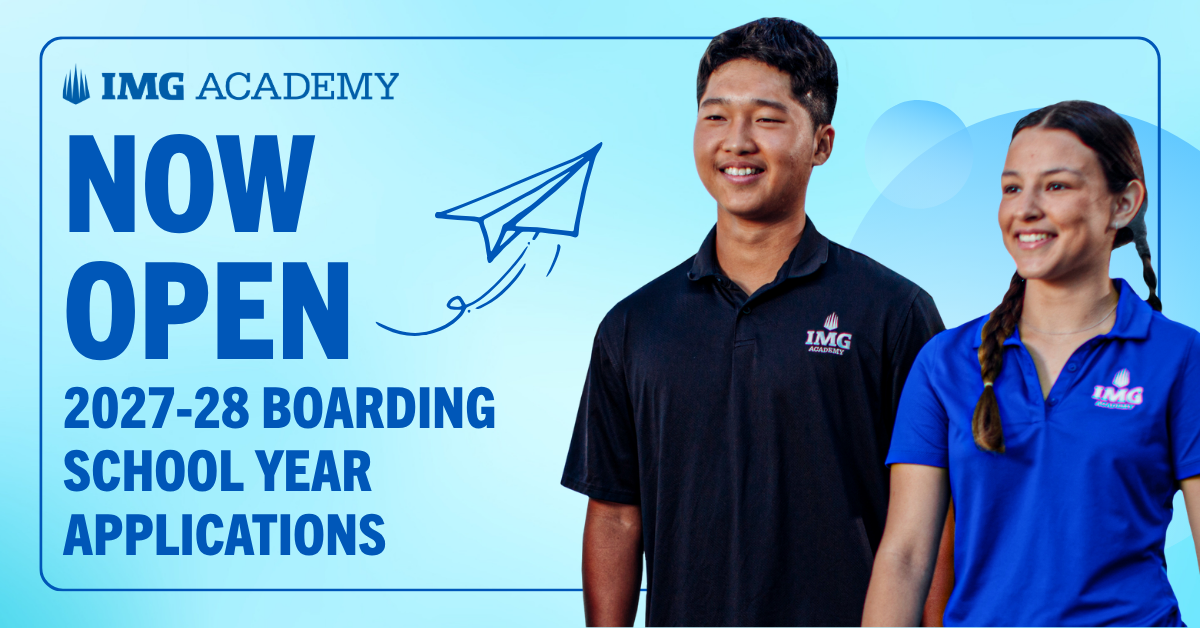 Enrollment for IMG Academy’s 2027–28 Boarding School Is Now Open