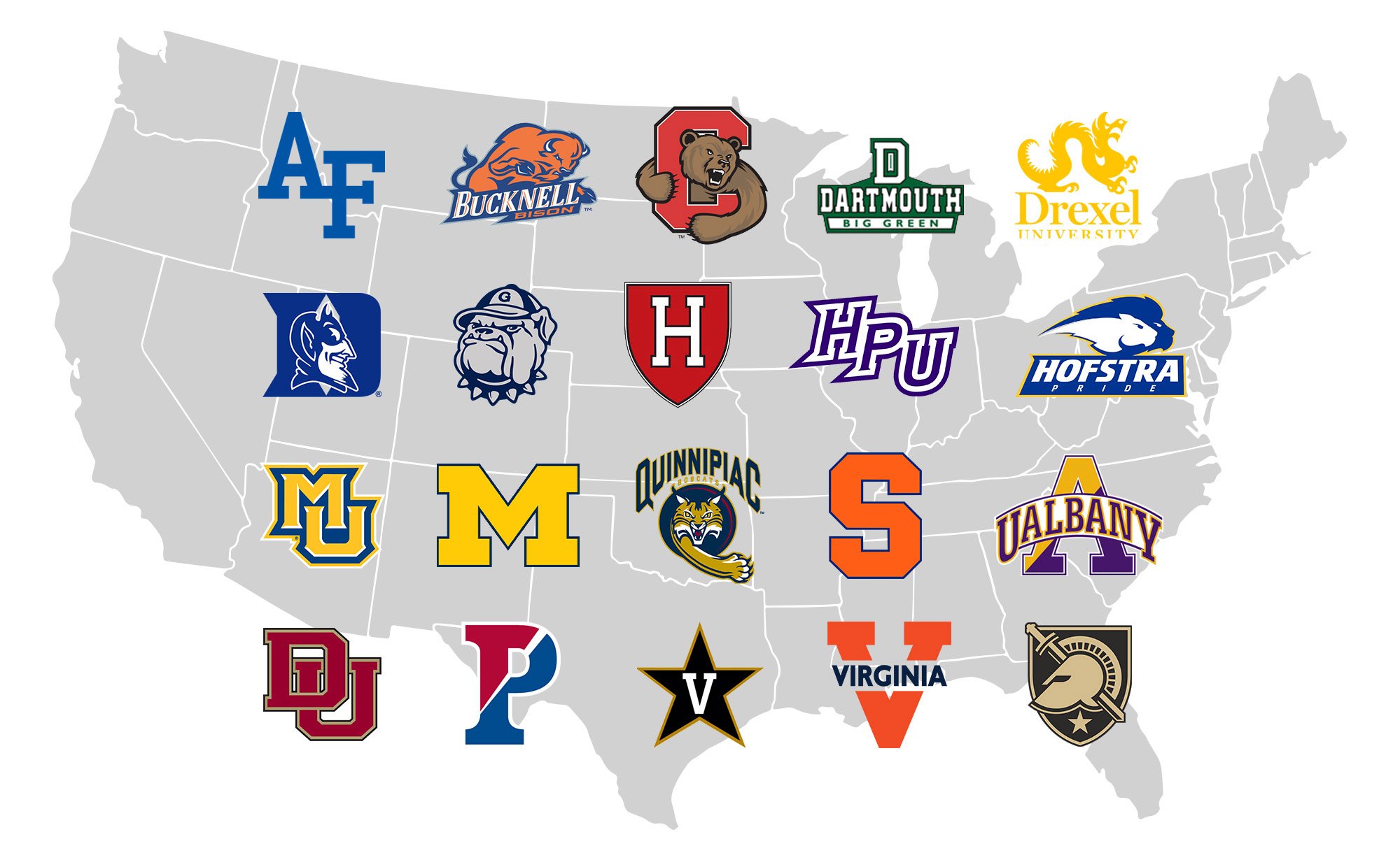 lacrosse matriculation map