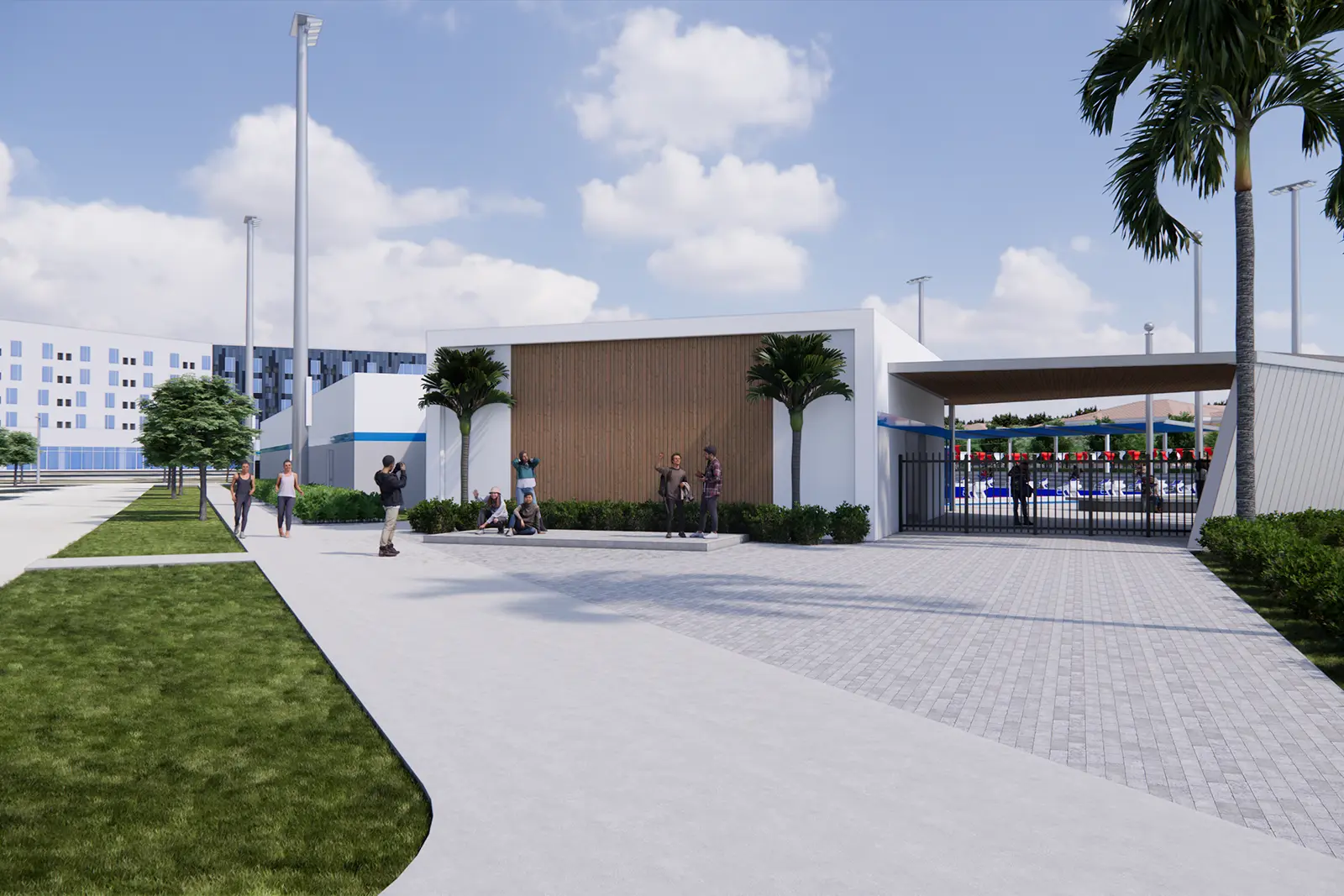 IMG Academy Aquatics Rendering