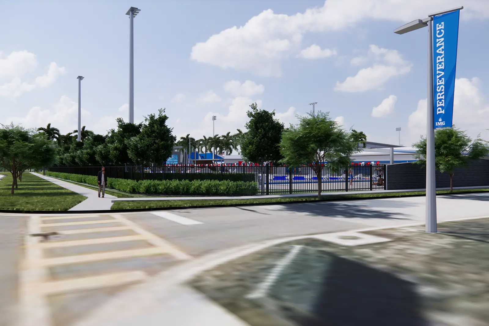 IMG Academy Aquatics Rendering