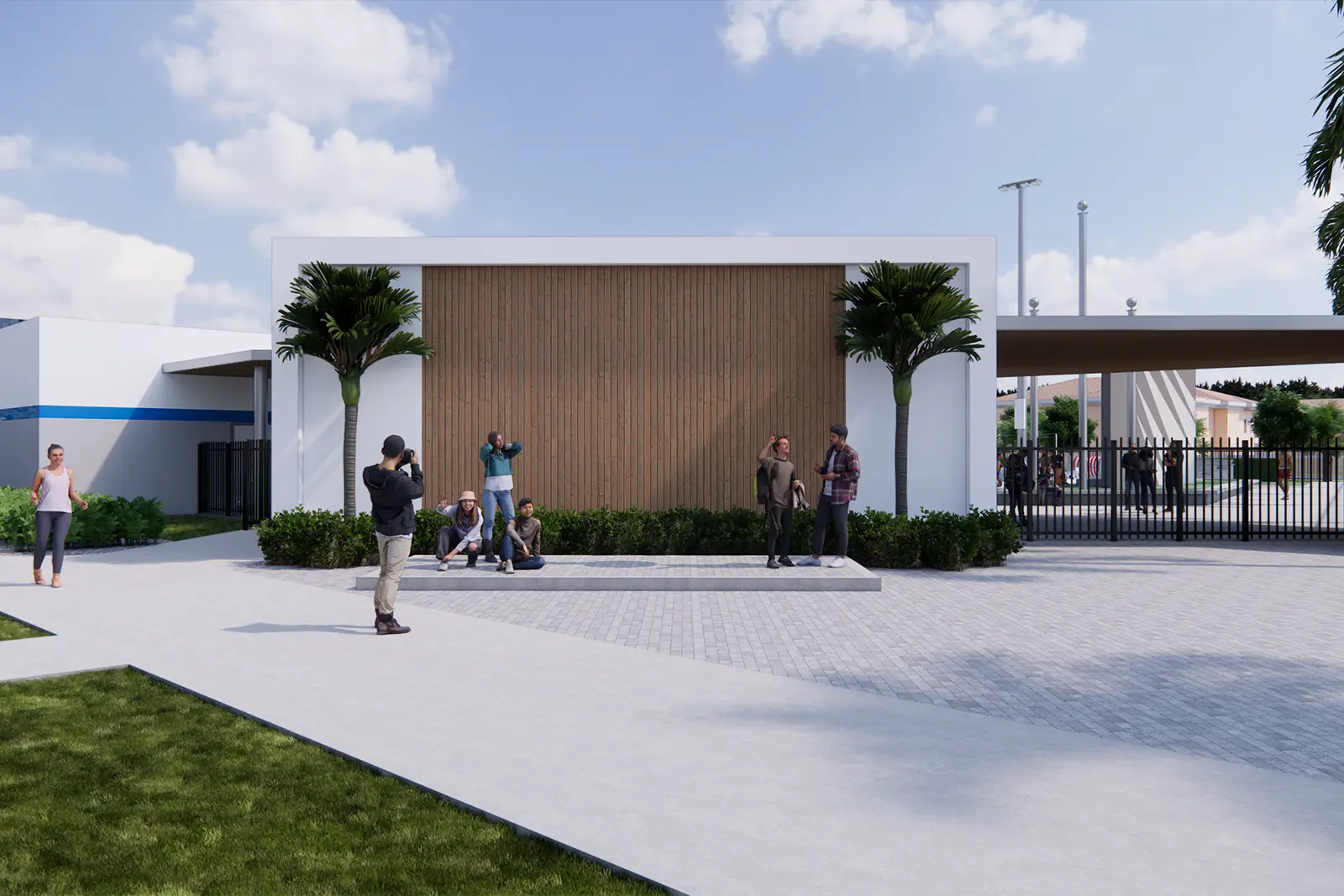 IMG Academy Aquatics Rendering