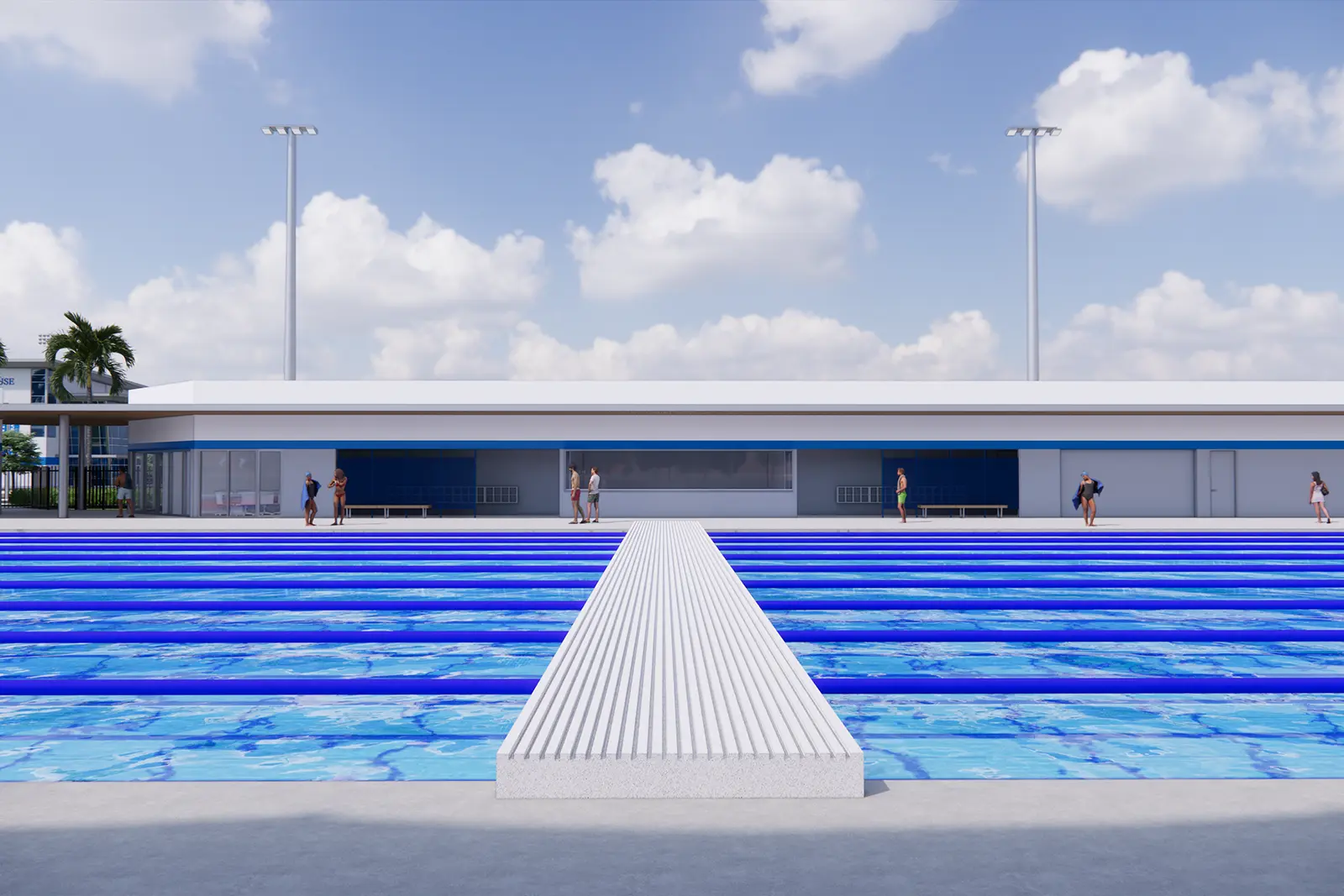 IMG Academy Aquatics Rendering
