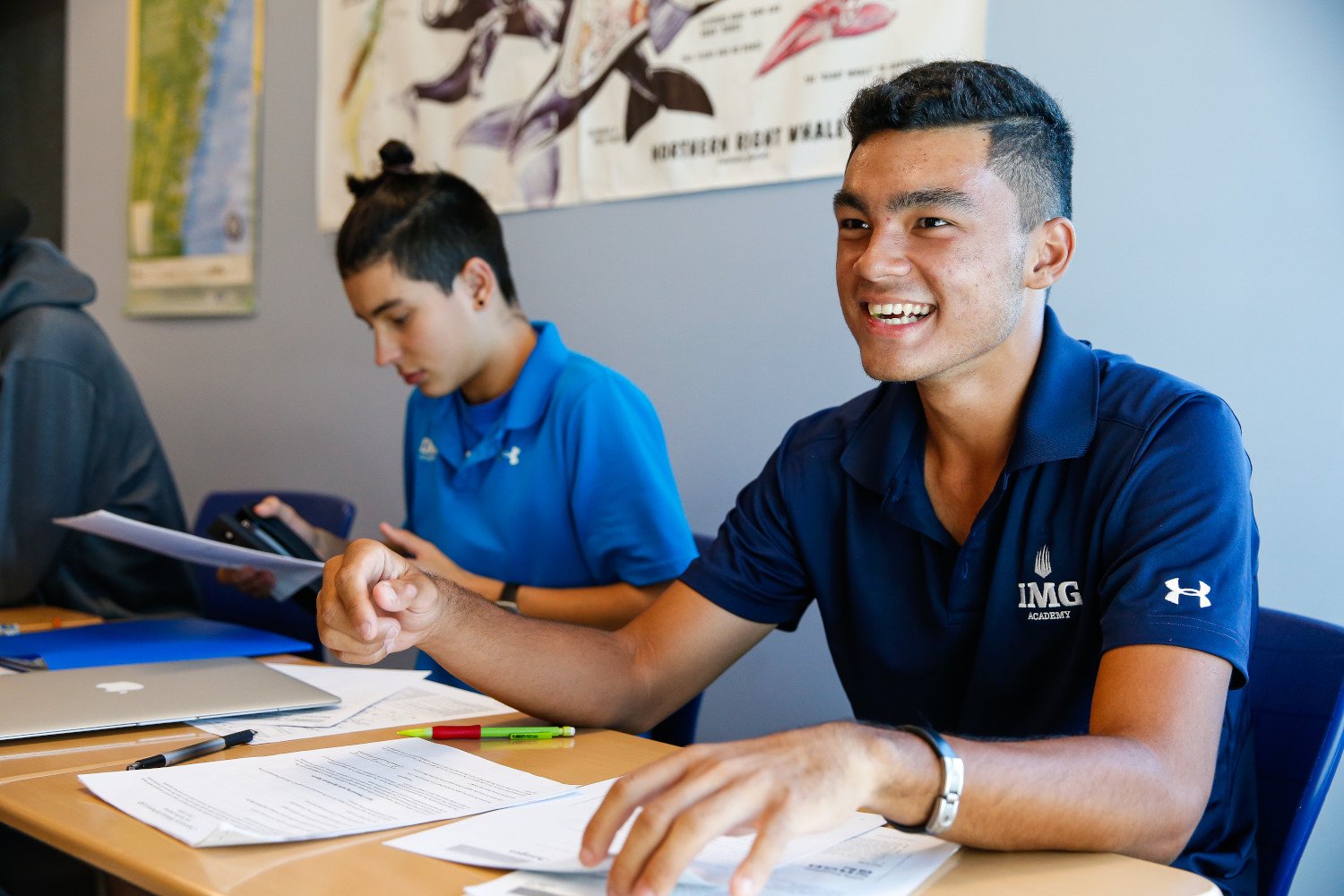 img academy students in class | IMGAcademy.com