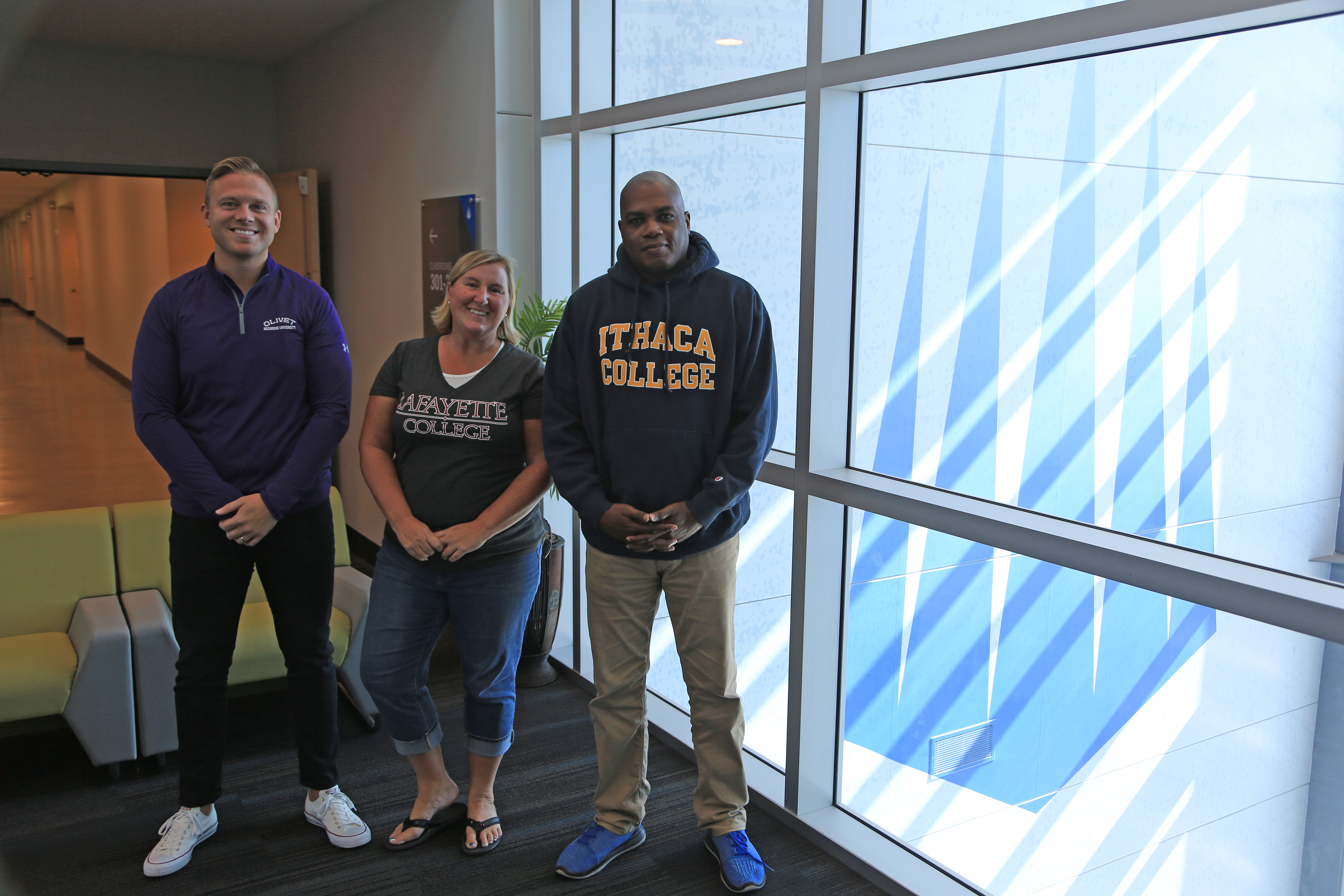 Heather Von Seggern, Wayne Walton & Jeff Deruiter are all College Advisors at IMG Academy