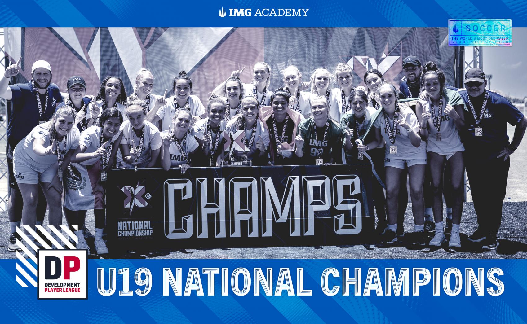 IMG Academy U19 Premier Girls Team Claims 2022 DPL National