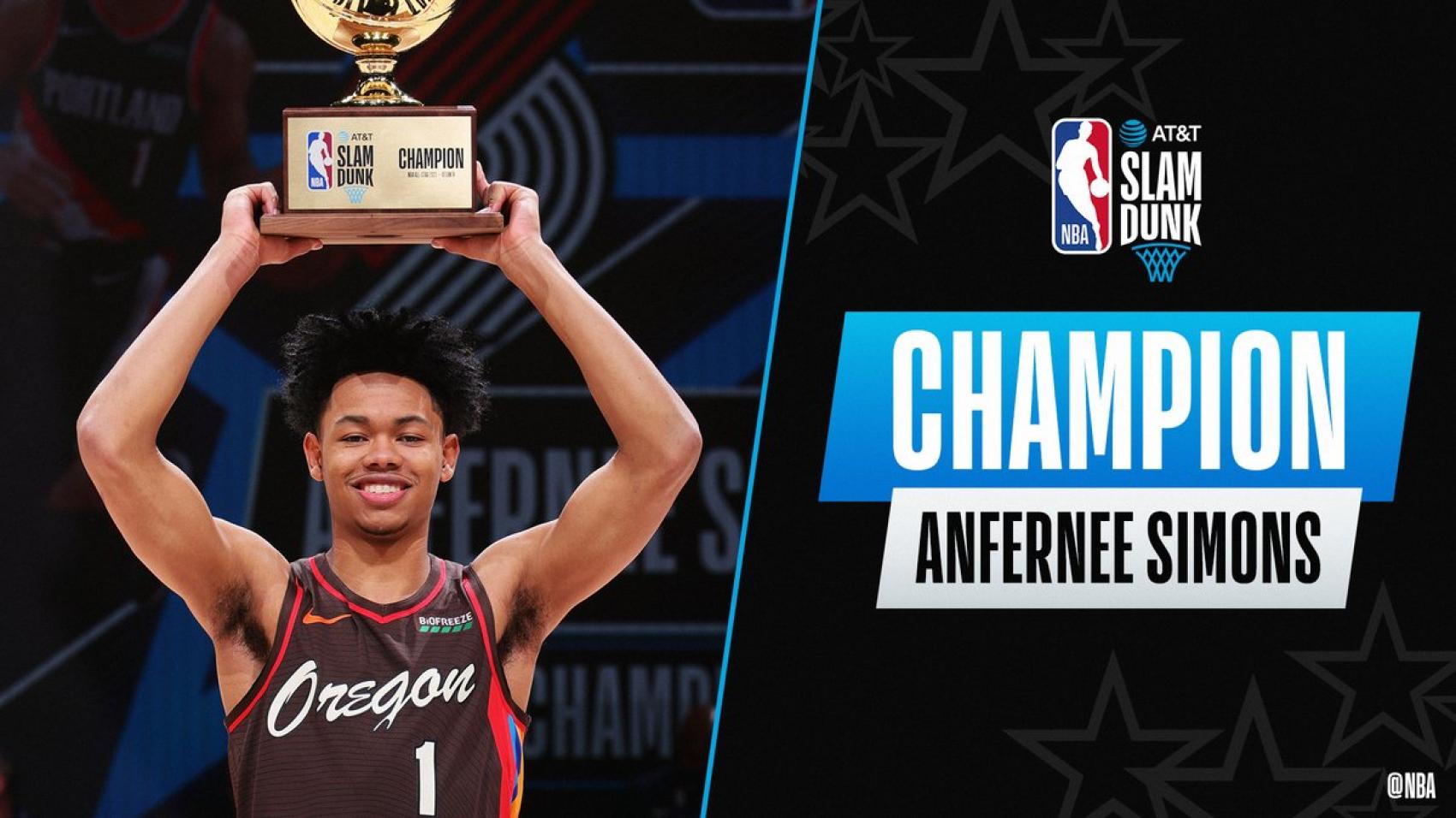 2021 Anfernee Simons NBA Slam Dunk Championship Game Used & Signed Sneakers  & Toronto Raptors Tracy McGrady Replica Jersey (MeiGray LOA) on Goldin  Auctions