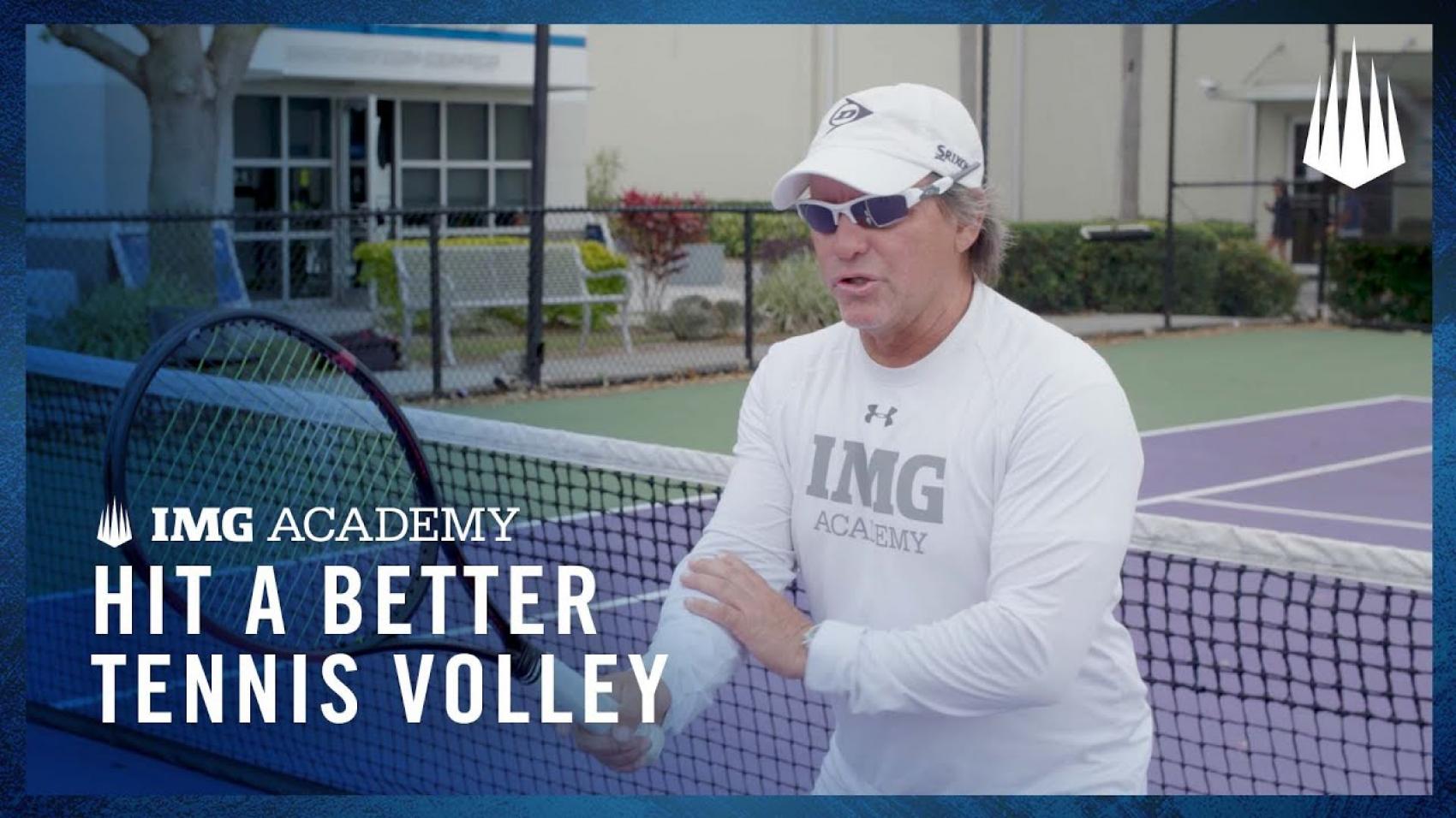 3 Tennis Drills to Hit a Better Volley IMG Academy
