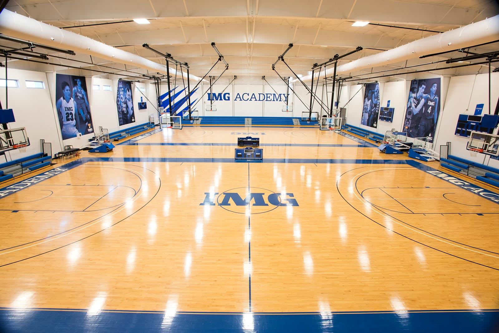 Basketball courts at IMG Academy | IMGAcademy.com