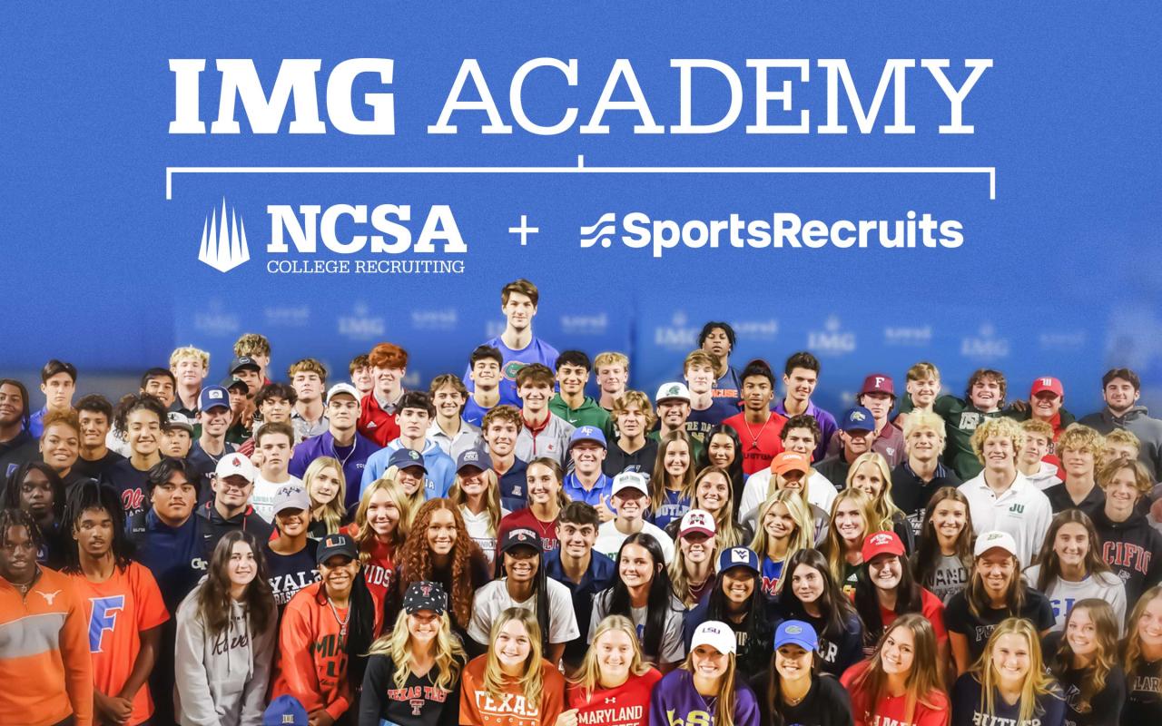 IMG Academy + NCSA + SportsRecruits