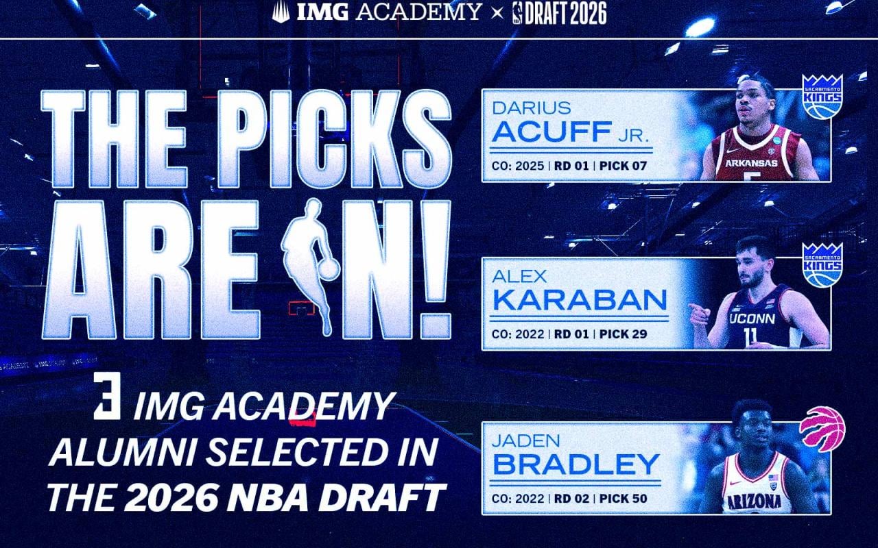 IMG Academy Records Two First-Round Picks in 2026 NBA Draft, Led by Historic Selection of Darius Acuff Jr. 