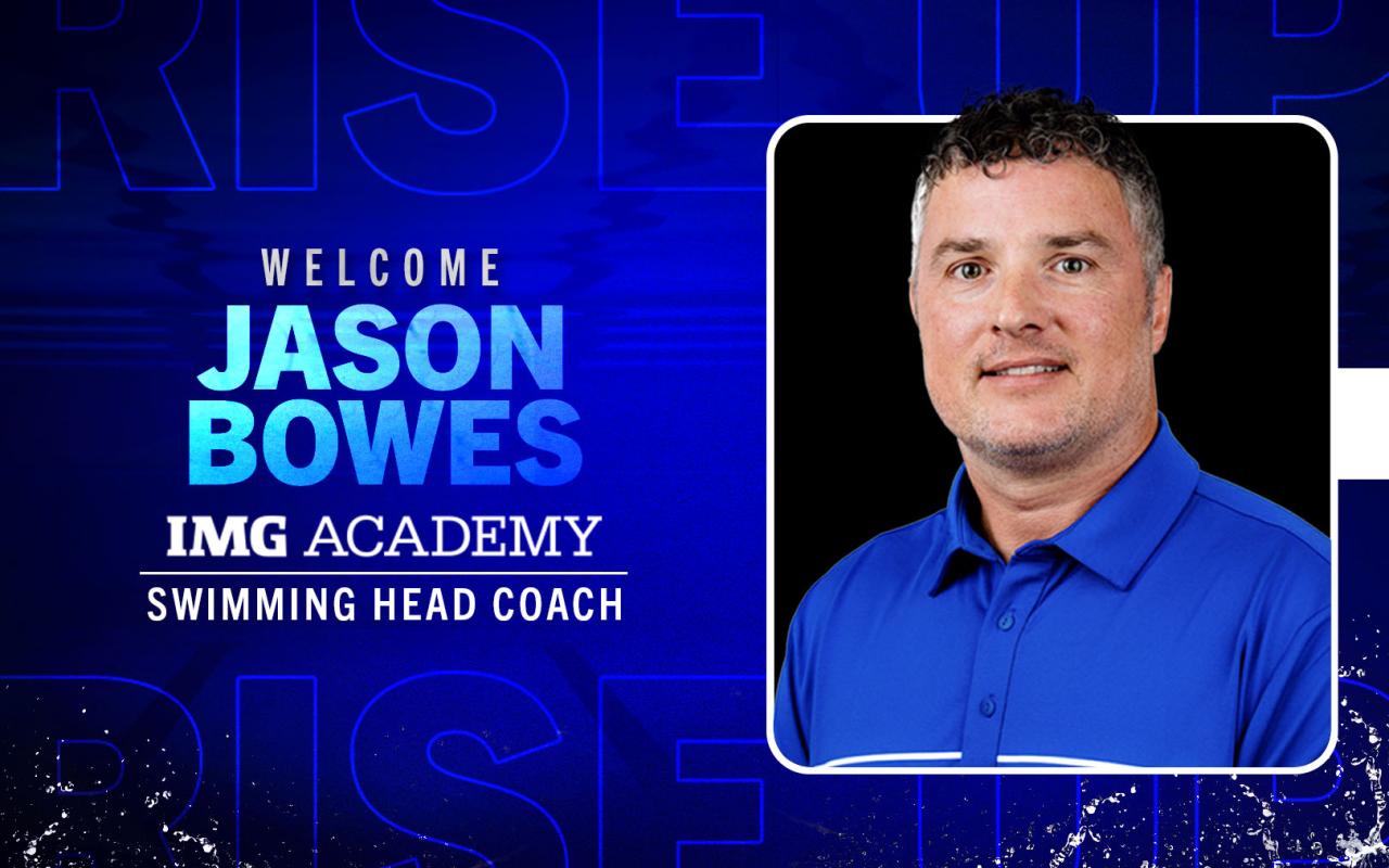 The Next Wave Takes Shape: Jason Bowes Named Head Swimming Coach at IMG Academy