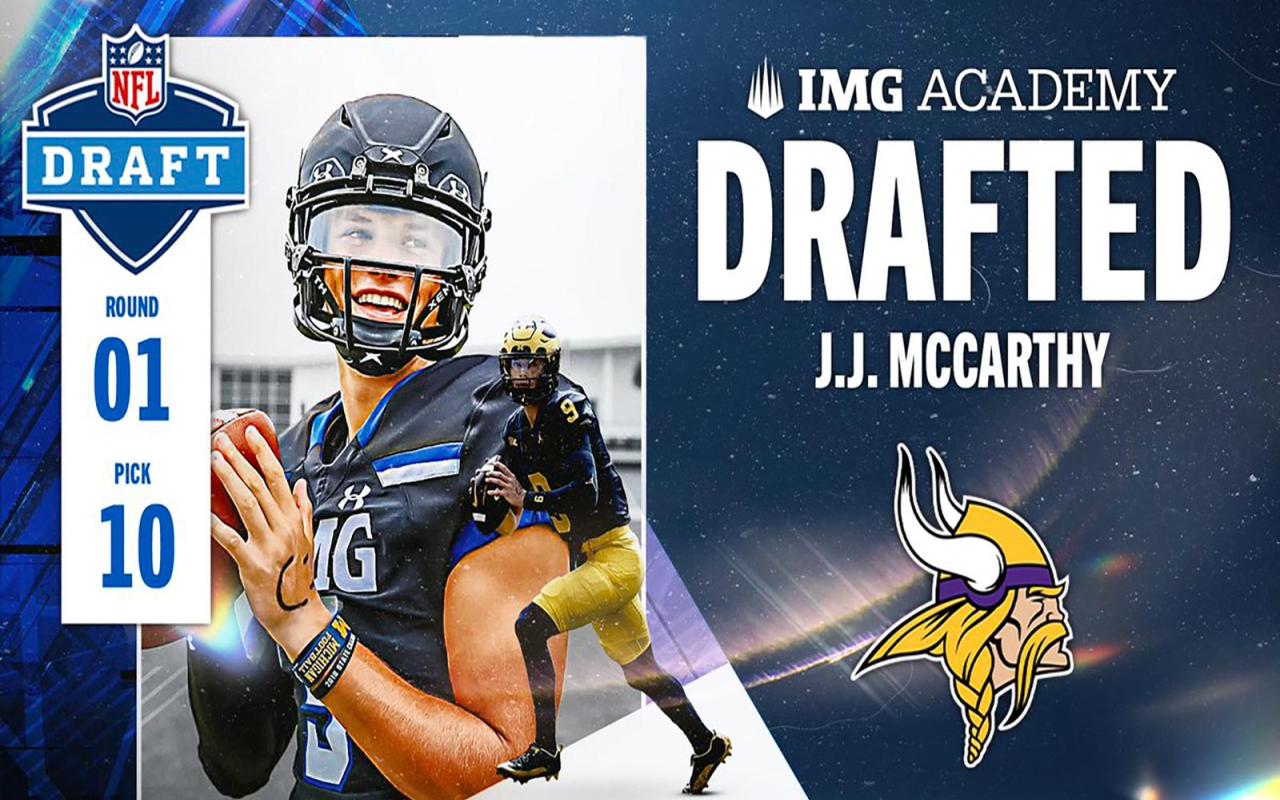 JJ McCarthy graphic