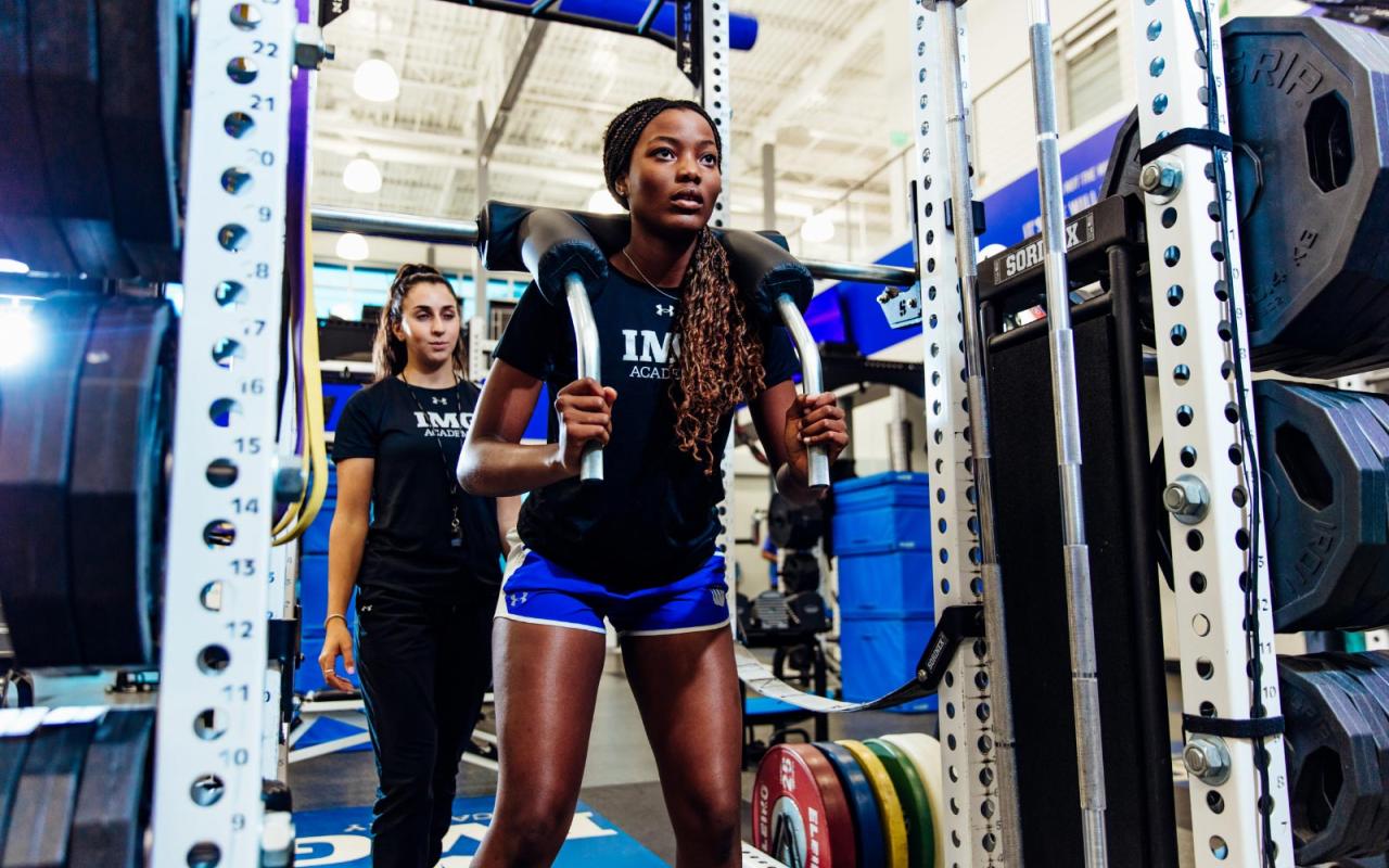 Camper at IMG Academy
