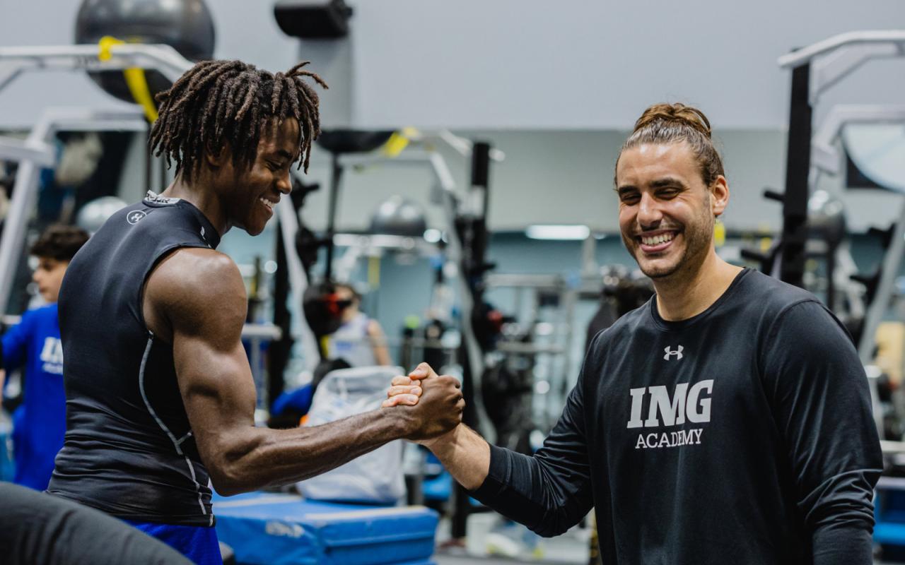 Camper at IMG Academy