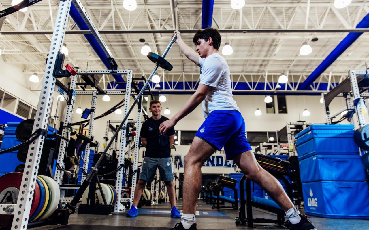 Camper at IMG Academy