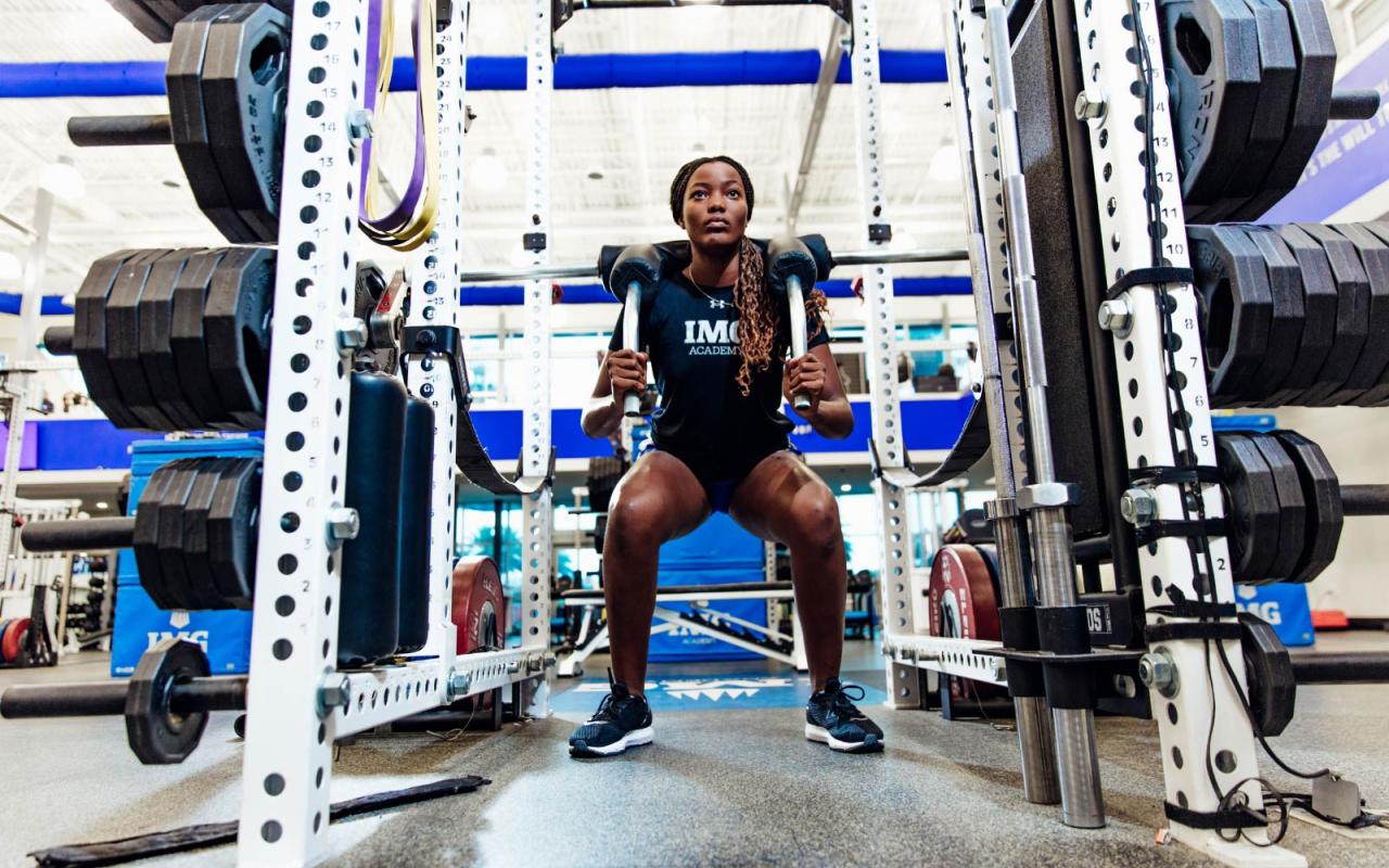 Camper at IMG Academy