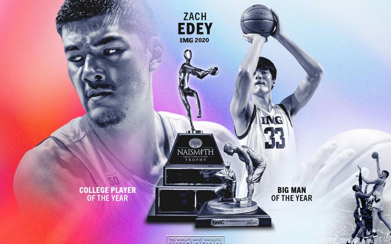 Zach Edey Wins 2023 College Player of the Year