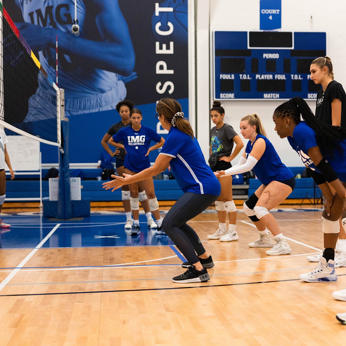 volleyball camp technical